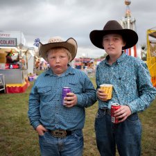 Dusty and Jed, 2015 by Louise Whelan