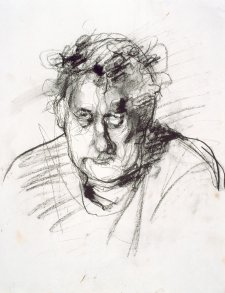 Study for portrait of Bob Ellis