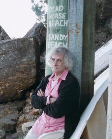 Poet Robert Adamson at Parsley Bay