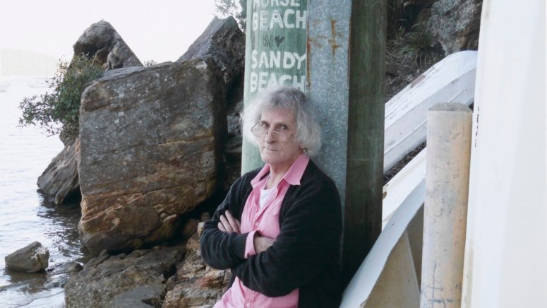 Poet Robert Adamson at Parsley Bay