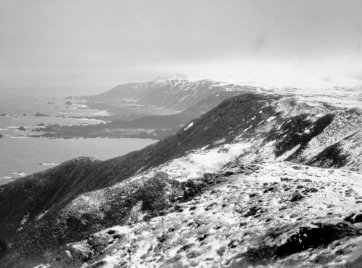 The wild west coast of Macquarie Island [Australasian Antarctic Expedition, 1911-1914], c. 1913 L R Blake