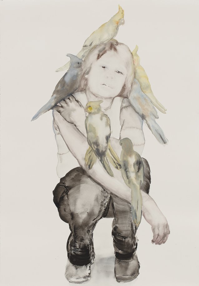 The bird lady, 2013 by Fiona McMonagle
Private Collection, VIC