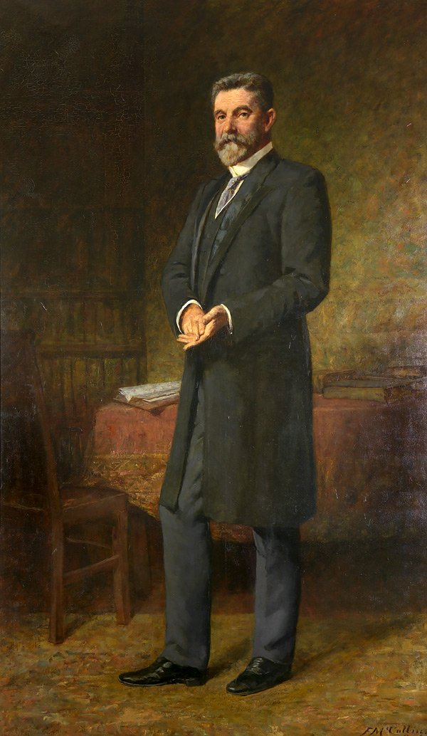 Alfred Deakin by Frederick McCubbin