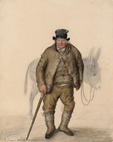 Sand-man, Whitby, c. 1825 by John Dempsey