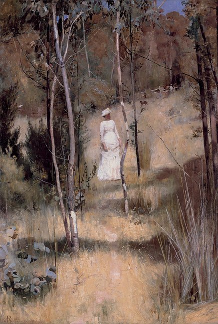 A summer morning tiff, 1886