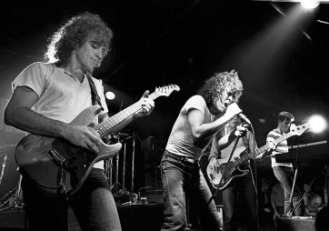 Cold Chisel (Jimmy Barnes, Ian Moss, Don Walker, Steve Prestwich, Phil Small) at Bombay Rock, Sydney Road, Brunswick, 1979 David Parker