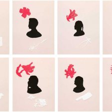 Making Chinese Shadows (sixteen silhouette portraits)