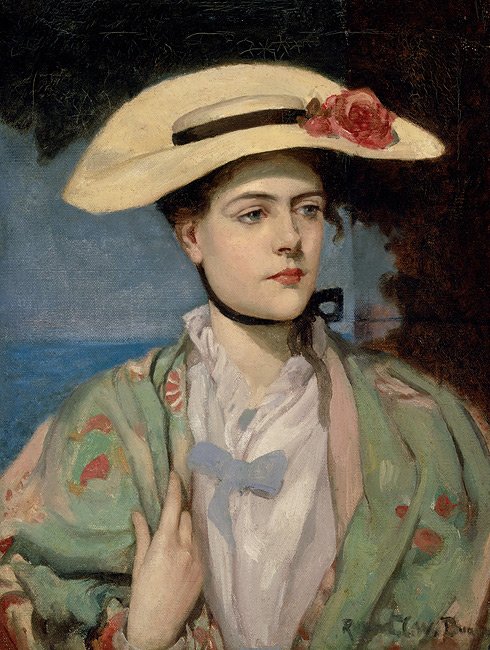 Portrait of the artist’s wife, c.1902