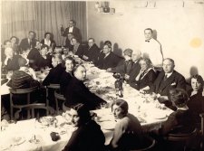 Sandor Ferenczis 50th birthday dinner, Budapest, 1923