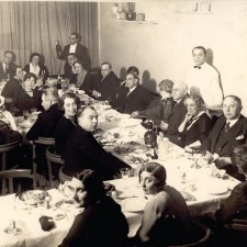 Sandor Ferenczis 50th birthday dinner, Budapest, 1923