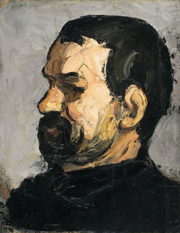 Portrait of uncle Dominique in profile