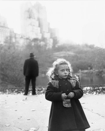 New York Life #11, Central Park, New York City, November 17, 1949 by Richard Avedon