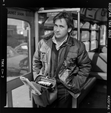 Untitled, Conductors, Tramways series, 1990 © Matt Nettheim