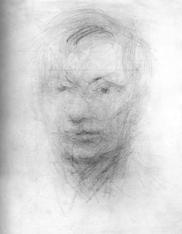 Self-portrait no. 1, c. 1949 Louis Kahn