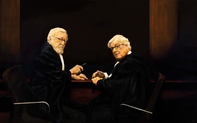 Robert Richter QC and Philip A Dunn QC 2011 by Martin Tighe