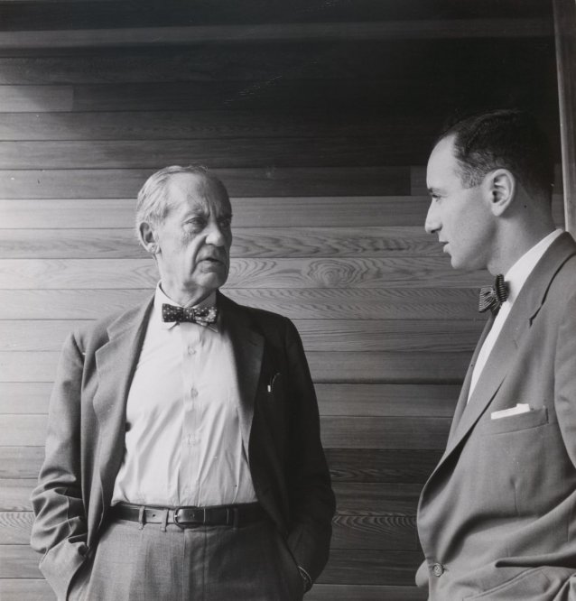 Walter Gropius and Harry Seidler